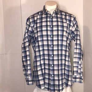 14th & Union Mens Trim Fit Long Sleeve Shirt XL
